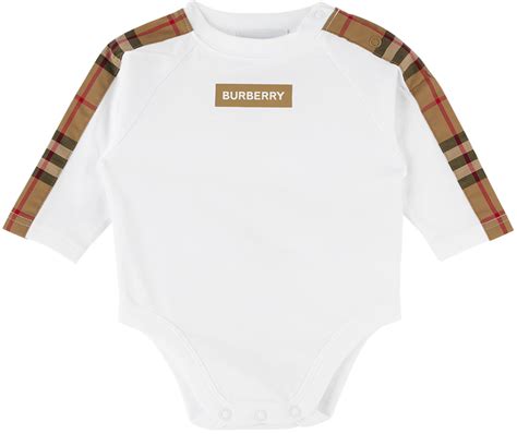 baby girl burberry outfits|burberry baby bodysuit.